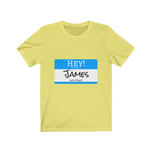 Load image into Gallery viewer, Custom Name Tag Men Funny Graphic Tee - Ur Easy Way Shop