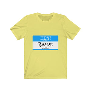 Custom Name Tag Men Funny Graphic Tee - Ur Easy Way Shop