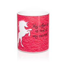 Load image into Gallery viewer, Pink Unicorn Coffee Mug 11oz - Ur Easy Way Shop