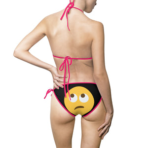 Emoji Women's Bikini Swimsuit/Two Piece Swimsuit - Ur Easy Way Shop