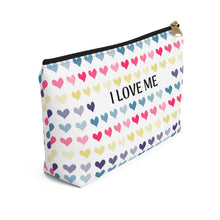 Load image into Gallery viewer, I love Me Accessory Pouch w T-bottom - Ur Easy Way Shop