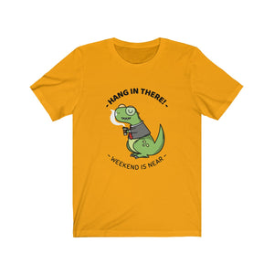 Dinosaur Work Office Men Funny Graphic Tee - Ur Easy Way Shop