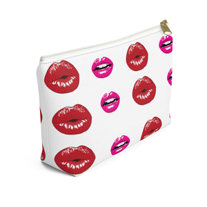 Lips Accessory Pouch w T-bottom - Ur Easy Way Shop