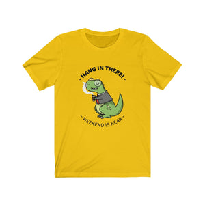 Dinosaur Work Office Men Funny Graphic Tee - Ur Easy Way Shop