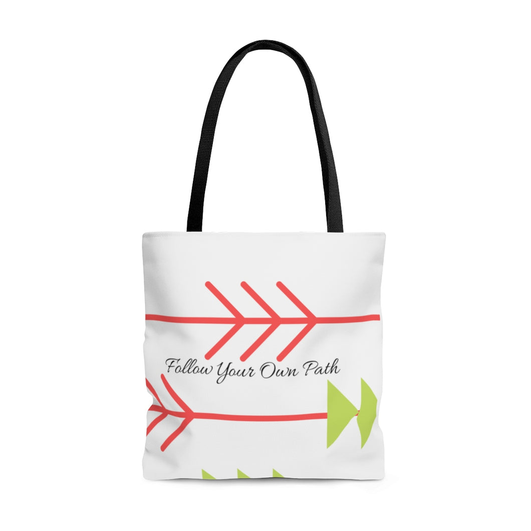 Follow Your Own Path Tote Bag - Ur Easy Way Shop