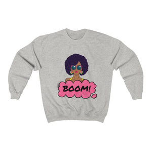 Women Pop Art Crew-neck Graphic Sweatshirt - Ur Easy Way Shop