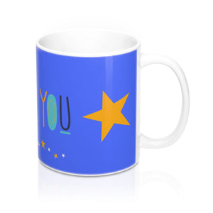 Moon & Stars Thank You Coffee Mug 11oz - Ur Easy Way Shop