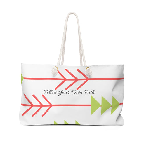 Follow Your Own Path Weekender Bag - Ur Easy Way Shop