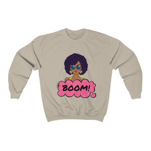 Women Pop Art Crew-neck Graphic Sweatshirt - Ur Easy Way Shop