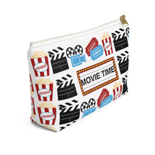 Load image into Gallery viewer, Movie Time Accessory Pouch w T-bottom - Ur Easy Way Shop