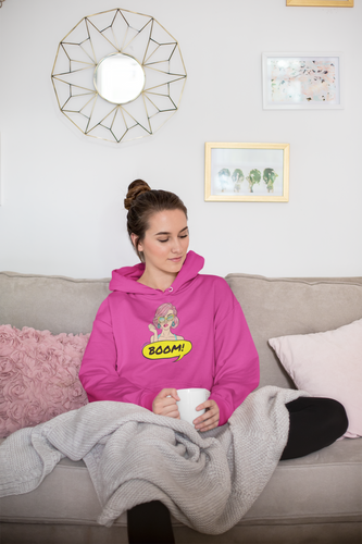 Pop Art Women Unique Hoodie - Ur Easy Way Shop