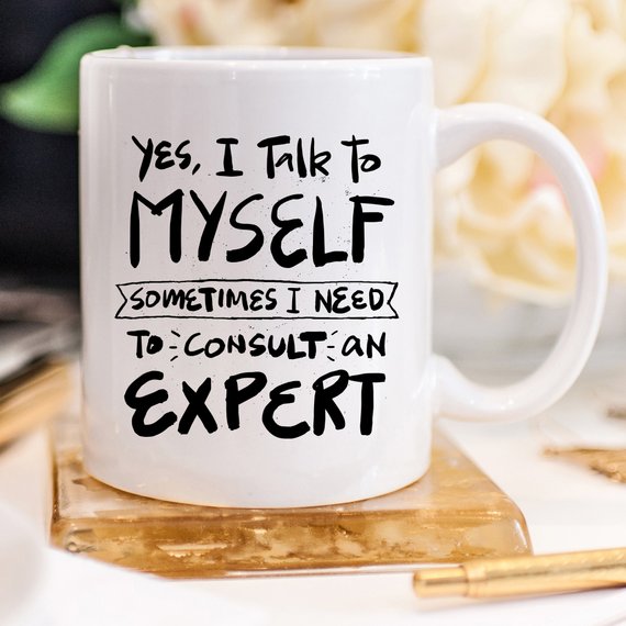 Yes, I Talk to Myself Coffee Mug - Ur Easy Way Shop