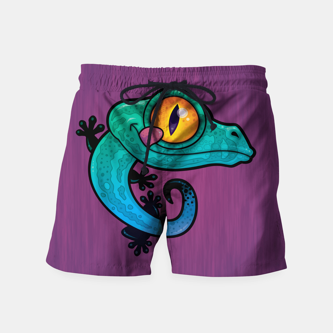 Gecko Lizard Men's Shorts Swim Trunks - Ur Easy Way Shop