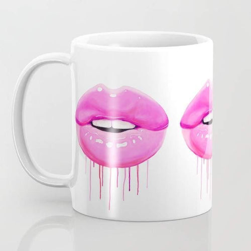 Pink lips Mug - Ur Easy Way Shop