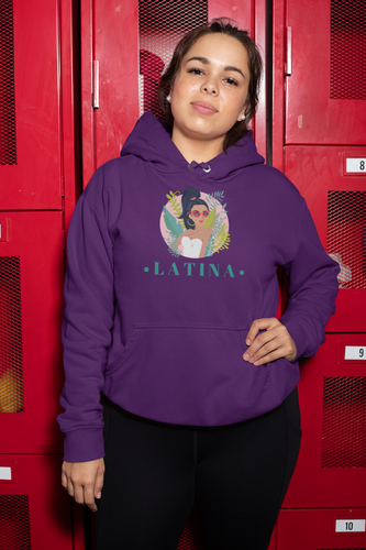 Cute Latina Women Graphic Hoodie - Ur Easy Way Shop