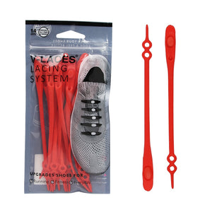 No Tie Shoelaces Silicone Elastic Shoe Lace 14pcs - Ur Easy Way Shop