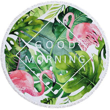 Load image into Gallery viewer, Floral Print Beach Towel Round /Summer - Ur Easy Way Shop
