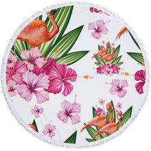 Load image into Gallery viewer, Floral Print Beach Towel Round /Summer - Ur Easy Way Shop