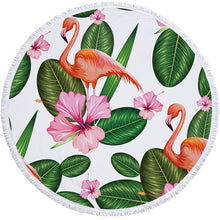 Load image into Gallery viewer, Floral Print Beach Towel Round /Summer - Ur Easy Way Shop