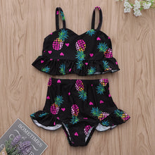 Load image into Gallery viewer, Girl Pineapple Print Swimsuit - Ur Easy Way Shop