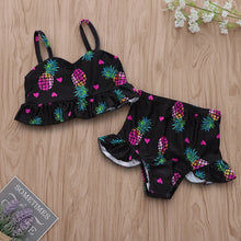 Load image into Gallery viewer, Girl Pineapple Print Swimsuit - Ur Easy Way Shop