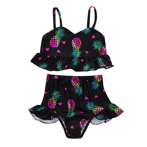 Girl Pineapple Print Swimsuit - Ur Easy Way Shop