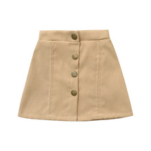 Load image into Gallery viewer, Baby/Girls Buttons Solid Skirt - Ur Easy Way Shop