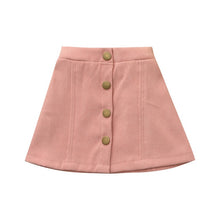 Load image into Gallery viewer, Baby/Girls Buttons Solid Skirt - Ur Easy Way Shop