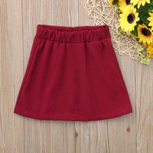 Load image into Gallery viewer, Baby/Girls Buttons Solid Skirt - Ur Easy Way Shop