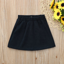 Load image into Gallery viewer, Baby/Girls Buttons Solid Skirt - Ur Easy Way Shop