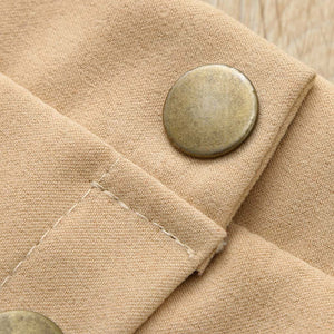 Baby/Girls Buttons Solid Skirt - Ur Easy Way Shop