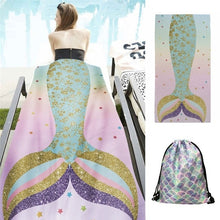 Load image into Gallery viewer, Mermaid Beach Towel/Summer - Ur Easy Way Shop