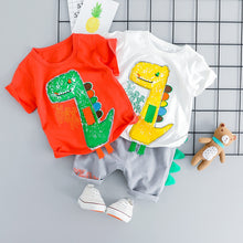 Load image into Gallery viewer, Infant/Boy Dinosaur Print Set - Ur Easy Way Shop