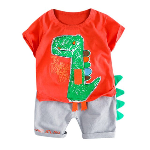 Infant/Boy Dinosaur Print Set - Ur Easy Way Shop