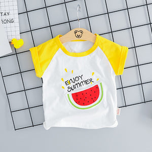 Baby/Infant Toddler Watermelon Letter Print Set - Ur Easy Way Shop