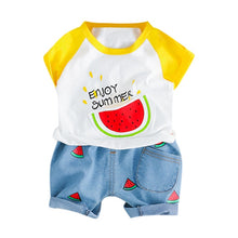 Load image into Gallery viewer, Baby/Infant Toddler Watermelon Letter Print Set - Ur Easy Way Shop