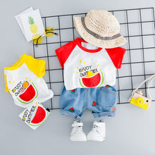 Load image into Gallery viewer, Baby/Infant Toddler Watermelon Letter Print Set - Ur Easy Way Shop