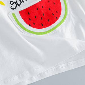 Baby/Infant Toddler Watermelon Letter Print Set - Ur Easy Way Shop