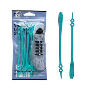 No Tie Shoelaces Silicone Elastic Shoe Lace 14pcs - Ur Easy Way Shop