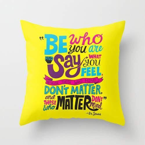 Be Who You Are Throw Pillow Cover - Ur Easy Way Shop