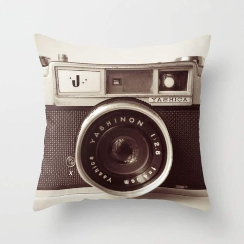 Camera Throw Pillow Cover - Ur Easy Way Shop