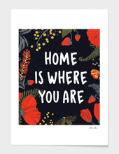 Load image into Gallery viewer, Home is where you are  Throw Pillow Cover - Ur Easy Way Shop