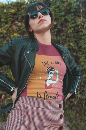 The Future is Female Women Graphic Tee - Ur Easy Way Shop